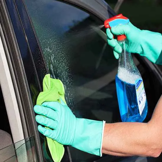 Car Tinting Surface Cleaning