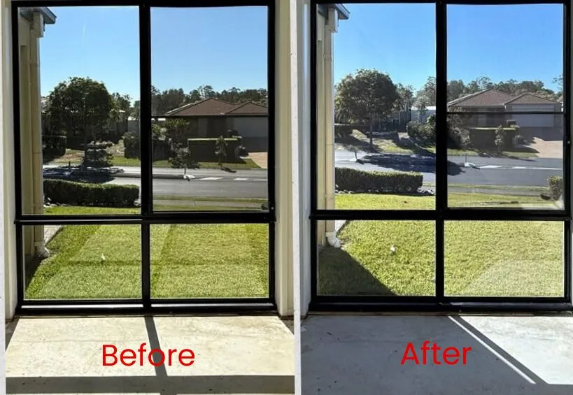 Before & After Home Window Tinting