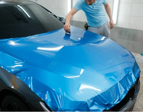 Stylish Car Makeover Wrap