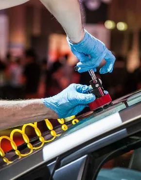 Small Chip Glass Repair in UAE